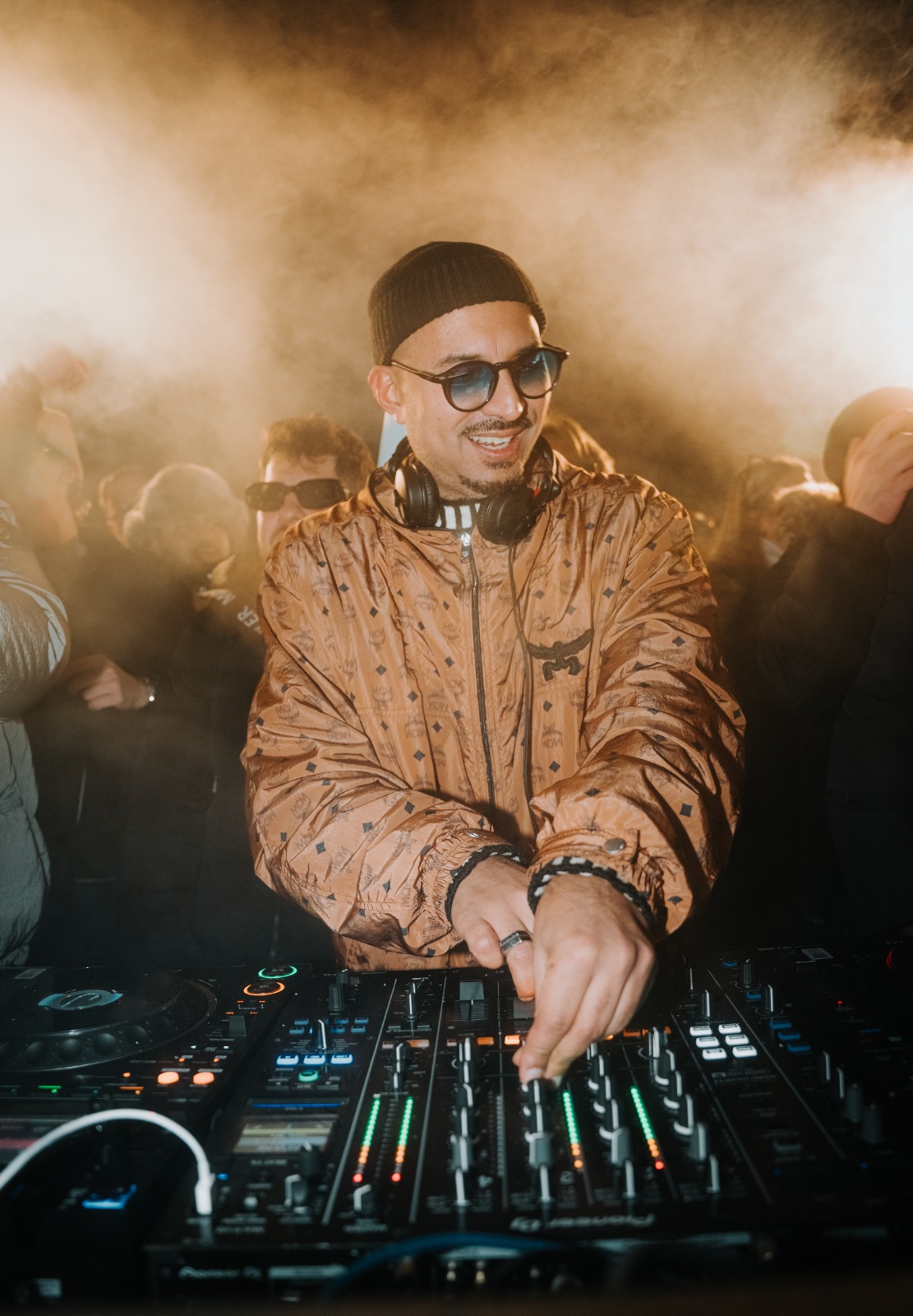 VALENZUELA performing live at the DJ booth